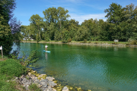 Verbindungskanal zwischen Murtensee und Neuenburger See
